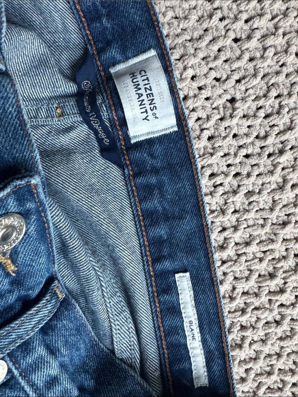 CITIZENS of HUMANITY premium vintage Blaine jeans, size 27. Like new! - Picture 2 of 6